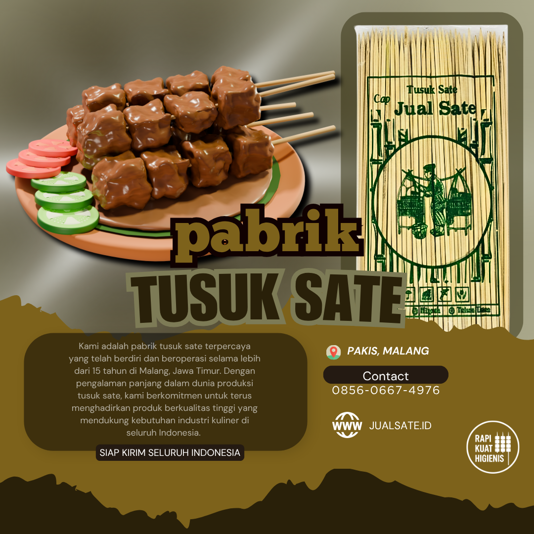 Tusuk Sate di Surabaya: Detail Kecil yang Tentukan Rasa Besar