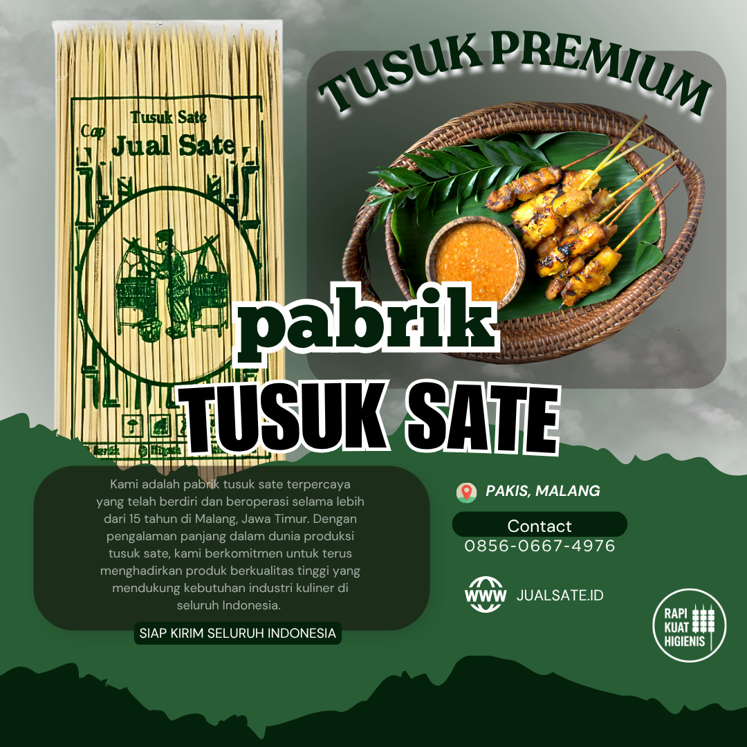 Tusuk Sate: Cerita Kecil yang Jadi Besar di Surabaya