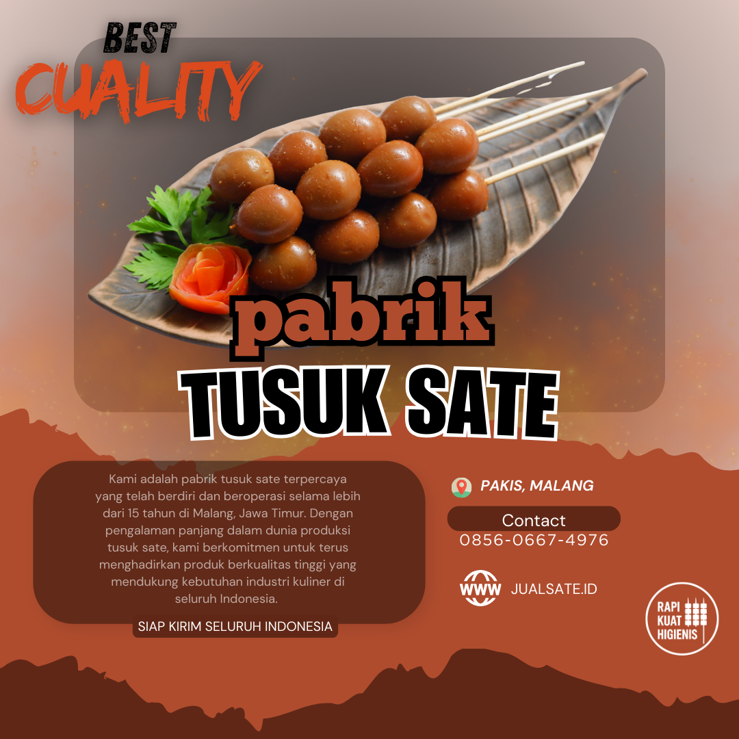 Tusuk Sate di Surabaya: Dari Sate Ayam, Sate Kambing, Sampai Sempol yang Bikin Hidup Ramai